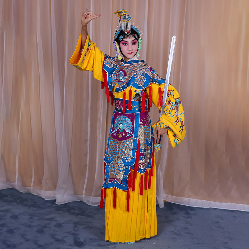 雨山霸王别姬虞姬服 软绉别姬服